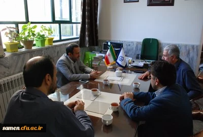 بازدید دکتر مجتبوی مدیریت محترم امور پردیسها و مراکز استان