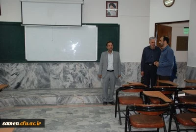 بازدید دکتر مجتبوی مدیریت محترم امور پردیسها و مراکز استان