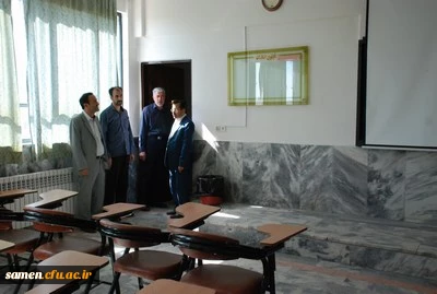 بازدید دکتر مجتبوی مدیریت محترم امور پردیسها و مراکز استان