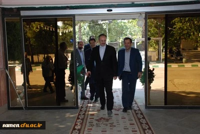 بازدید دکتر مهر محمدی سرپرست محترم دانشگاه فرهنگیان از روند برگزاری دوره های مهارت آموزی معلمی و افتتاح دو سوئیت مجهز در دانشگاه فرهنگیان واحد ثامن الحجج (ع) مشهد