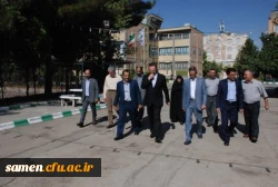 بازدید دکتر مهر محمدی سرپرست محترم دانشگاه فرهنگیان از روند برگزاری دوره های مهارت آموزی معلمی و افتتاح دو سوئیت مجهز در دانشگاه فرهنگیان واحد ثامن الحجج (ع) مشهد