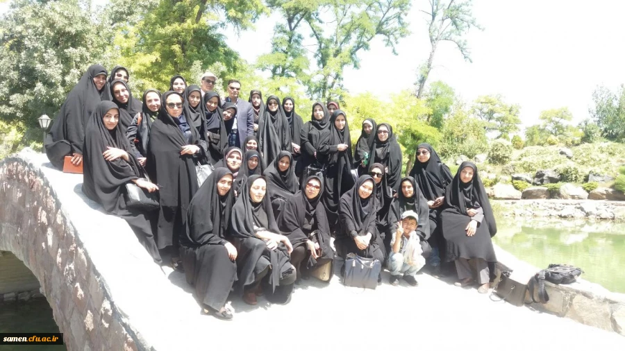 بازدید جمعی از مهارت آموزان استخدامی پیمانی آموزش و پرورش ( ماده 28) از باغ گیا ه شناسی واحد دانشگاه فردوسی مشهد