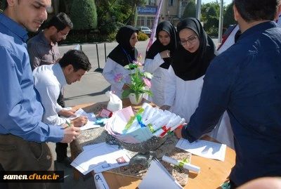 برپایی ایستگاه سلامت مهارت آموزان استخدامی پیمانی