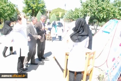 بازدید دکتر نصر آبادی معاونت محترم آموزشی و پژوهشی مدیریت امور پردیسها دانشگاه فرهنگیان خراسان رضوی از پایگاه سلامت مهارت آموزان
