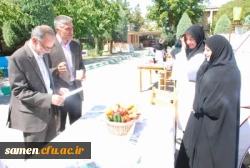 بازدید دکتر نصر آبادی معاونت محترم آموزشی و پژوهشی مدیریت امور پردیسها دانشگاه فرهنگیان خراسان رضوی از پایگاه سلامت مهارت آموزان