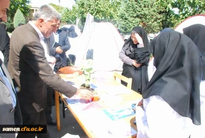 بازدید دکتر نصر آبادی معاونت محترم آموزشی و پژوهشی مدیریت امور پردیسها دانشگاه فرهنگیان خراسان رضوی از پایگاه سلامت مهارت آموزان