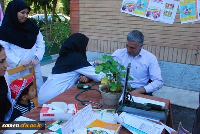 بازدید دکتر نصر آبادی معاونت محترم آموزشی و پژوهشی مدیریت امور پردیسها دانشگاه فرهنگیان خراسان رضوی از پایگاه سلامت مهارت آموزان