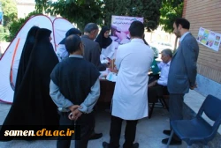 بازدید دکتر نصر آبادی معاونت محترم آموزشی و پژوهشی مدیریت امور پردیسها دانشگاه فرهنگیان خراسان رضوی از پایگاه سلامت مهارت آموزان