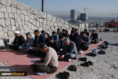 تجدید میثاق کارکنان و دانشجویان دانشگاه فرهنگیان واحد  ثامن الحجج ( ع) مشهد با شهیدان انقلاب اسلامی درهفته دفاع مقدس 
و آغاز سال تحصیلی 97-96