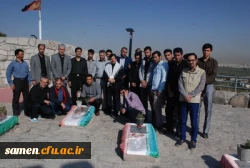 تجدید میثاق کارکنان و دانشجویان دانشگاه فرهنگیان واحد  ثامن الحجج ( ع) مشهد با شهیدان انقلاب اسلامی درهفته دفاع مقدس 
و آغاز سال تحصیلی 97-96