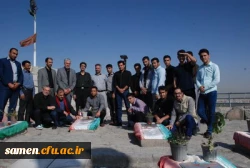 تجدید میثاق کارکنان و دانشجویان دانشگاه فرهنگیان واحد  ثامن الحجج ( ع) مشهد با شهیدان انقلاب اسلامی درهفته دفاع مقدس 
و آغاز سال تحصیلی 97-96