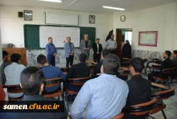 حضور دکتر مجتبوی مدیریت محترم امورپردیسها دانشگاه فرهنگیان خراسان رضوی از کلاسهای آموزشی واحد ثامن الحجج (ع) مشهد