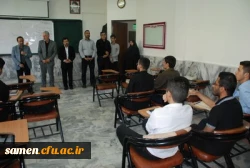 حضور دکتر مجتبوی مدیریت محترم امورپردیسها دانشگاه فرهنگیان خراسان رضوی از کلاسهای آموزشی واحد ثامن الحجج (ع) مشهد