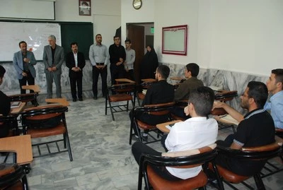 حضور دکتر مجتبوی مدیریت محترم امورپردیسها دانشگاه فرهنگیان خراسان رضوی از کلاسهای آموزشی واحد ثامن الحجج (ع) مشهد