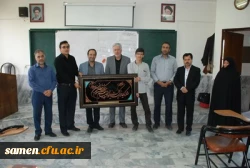 حضور دکتر مجتبوی مدیریت محترم امورپردیسها دانشگاه فرهنگیان خراسان رضوی از کلاسهای آموزشی واحد ثامن الحجج (ع) مشهد