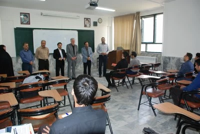 حضور دکتر مجتبوی مدیریت محترم امورپردیسها دانشگاه فرهنگیان خراسان رضوی از کلاسهای آموزشی واحد ثامن الحجج (ع) مشهد