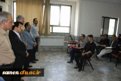 حضور دکتر مجتبوی مدیریت محترم امورپردیسها دانشگاه فرهنگیان خراسان رضوی از کلاسهای آموزشی واحد ثامن الحجج (ع) مشهد