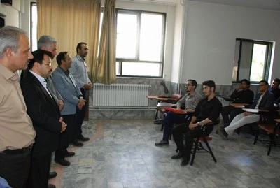 حضور دکتر مجتبوی مدیریت محترم امورپردیسها دانشگاه فرهنگیان خراسان رضوی از کلاسهای آموزشی واحد ثامن الحجج (ع) مشهد