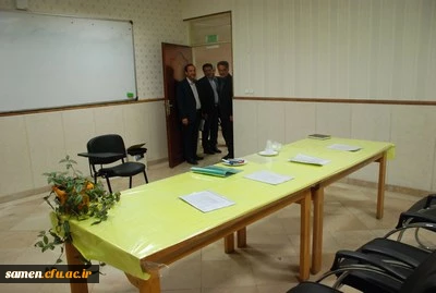 بازدید دکتر مجتبوی از روند برگزاری آغاز مصاحبه سومین دوره مهارت آموزان استخدامی مستخدمان پیمانی سال 1396 در دانشگاه فرهنگیان ثامن الحجج (ع) مشهد