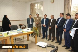 بازدید دکتر کاظمی مدیر کل آموزش و پرورش استان خراسان رضوی از روند برگزاری مصاحبه سومین دوره مهارت آموزان استخدامی پیمانی سال 1396