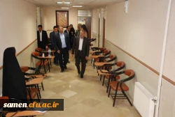 بازدید دکتر کاظمی مدیر کل آموزش و پرورش استان خراسان رضوی از روند برگزاری مصاحبه سومین دوره مهارت آموزان استخدامی پیمانی سال 1396