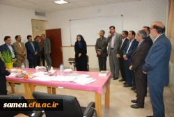 بازدید دکتر کاظمی مدیر کل آموزش و پرورش استان خراسان رضوی از روند برگزاری مصاحبه سومین دوره مهارت آموزان استخدامی پیمانی سال 1396