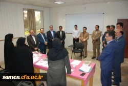 بازدید دکتر کاظمی مدیر کل آموزش و پرورش استان خراسان رضوی از روند برگزاری مصاحبه سومین دوره مهارت آموزان استخدامی پیمانی سال 1396