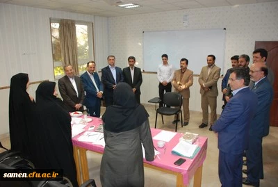 بازدید دکتر کاظمی مدیر کل آموزش و پرورش استان خراسان رضوی از روند برگزاری مصاحبه سومین دوره مهارت آموزان استخدامی پیمانی سال 1396