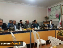 جلسه تکریم و معارفه مدیران گروه های آموزشی دانشگاه فرهنگیان خراسان رضوی