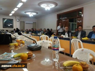 جلسه تکریم و معارفه مدیران گروه های آموزشی دانشگاه فرهنگیان خراسان رضوی