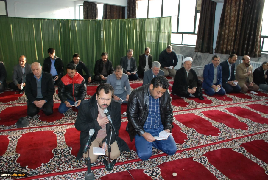 برگزاری مراسم معنوی زیارت عاشورا