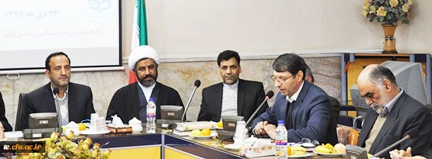 حضور دکتر خنیفر در جمع اساتید دانشگاه فرهنگیان خراسان رضوی