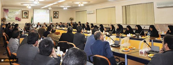 حضور دکتر خنیفر در جمع اساتید دانشگاه فرهنگیان خراسان رضوی