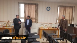 حضور دکتر ساکی معاون آموزشی و پژوهشی دانشگاه فرهنگیان در دانشگاه فرهنگیان واحد ثامن الحجج (ع) مشهد