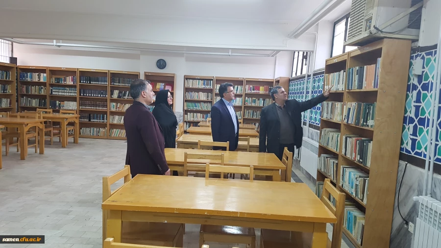 حضور دکتر ساکی معاون آموزشی و پژوهشی دانشگاه فرهنگیان در دانشگاه فرهنگیان واحد ثامن الحجج (ع) مشهد