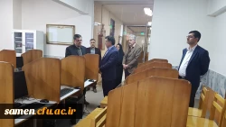 حضور دکتر ساکی معاون آموزشی و پژوهشی دانشگاه فرهنگیان در دانشگاه فرهنگیان واحد ثامن الحجج (ع) مشهد