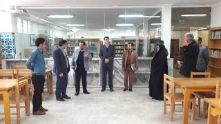 حضور دکتر مجتبوی مدیریت محترم امور پردیس های استان و دکتر نیری معاون آموزشی ، پژوهشی و فرهنگی مدیریت امور پردیس های استان در واحد دانشگاهی ثامن الحجج (ع) مشهد