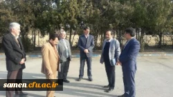 حضور دکتر مجتبوی مدیریت محترم امور پردیس های استان و دکتر نیری معاون آموزشی ، پژوهشی و فرهنگی مدیریت امور پردیس های استان در واحد دانشگاهی ثامن الحجج (ع) مشهد