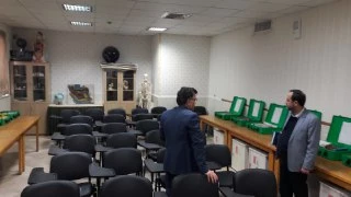 حضور دکتر مجتبوی مدیریت محترم امور پردیس های استان و دکتر نیری معاون آموزشی ، پژوهشی و فرهنگی مدیریت امور پردیس های استان در واحد دانشگاهی ثامن الحجج (ع) مشهد