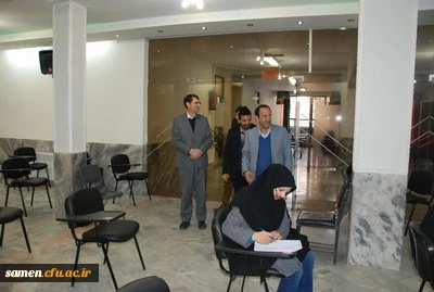 بازدید دکتر مجتبوی مدیریت محترم امور پردیس های استان خراسان رضوی  از روند برگزاری امتحانات