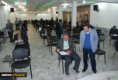 بازدید دکتر مجتبوی مدیریت محترم امور پردیس های استان خراسان رضوی  از روند برگزاری امتحانات