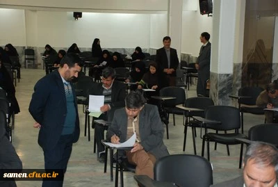 بازدید دکتر مجتبوی مدیریت محترم امور پردیس های استان خراسان رضوی  از روند برگزاری امتحانات