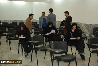 بازدید دکتر مجتبوی مدیریت محترم امور پردیس های استان خراسان رضوی  از روند برگزاری امتحانات