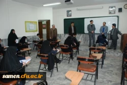 بازدید دکتر مجتبوی مدیریت محترم امور پردیس های استان خراسان رضوی  از روند برگزاری امتحانات