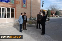 بازدید دکتر مجتبوی مدیریت محترم امور پردیس های استان خراسان رضوی  از روند برگزاری امتحانات
