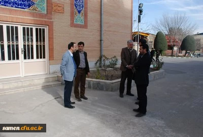 بازدید دکتر مجتبوی مدیریت محترم امور پردیس های استان خراسان رضوی  از روند برگزاری امتحانات