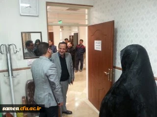 بازدید دکتر مجتبوی مدیریت محترم امور پردیس های استان از انجام مرحله دوم مصاحبه اعضای هیئت علمی دانشگاه فرهنگیان