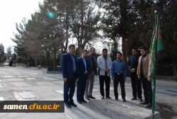 تجدید میثاق کارکنان دانشگاه فرهنگیان خراسان رضوی با شهدای انقلاب اسلامی