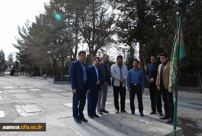 تجدید میثاق کارکنان دانشگاه فرهنگیان خراسان رضوی با شهدای انقلاب اسلامی