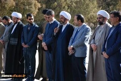 تجدید میثاق کارکنان دانشگاه فرهنگیان خراسان رضوی با شهدای انقلاب اسلامی